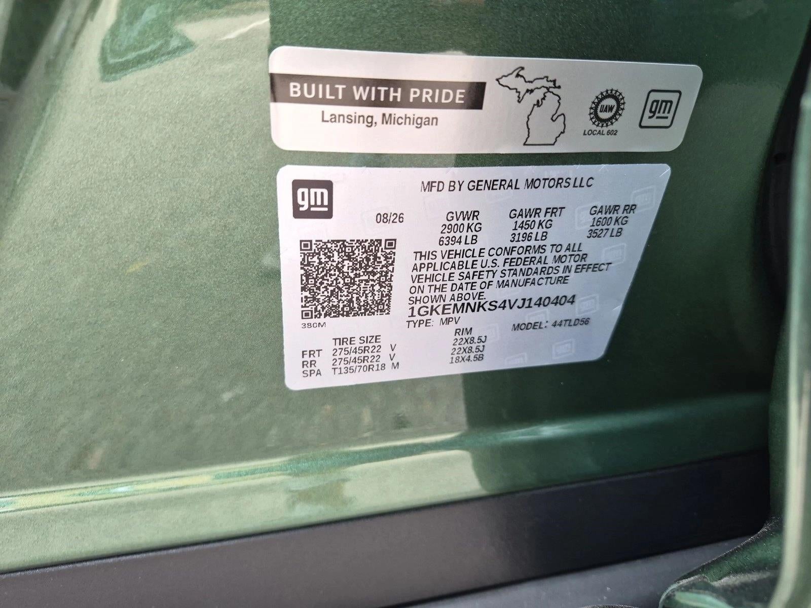 2027 GMC Acadia Elevation