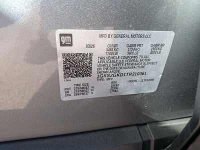 2026 GMC Yukon XL Elevation