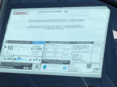 2026 GMC Yukon XL AT4 Ultimate