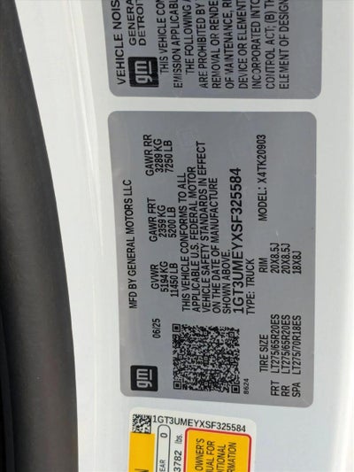 2025 GMC Sierra 2500 HD SLE