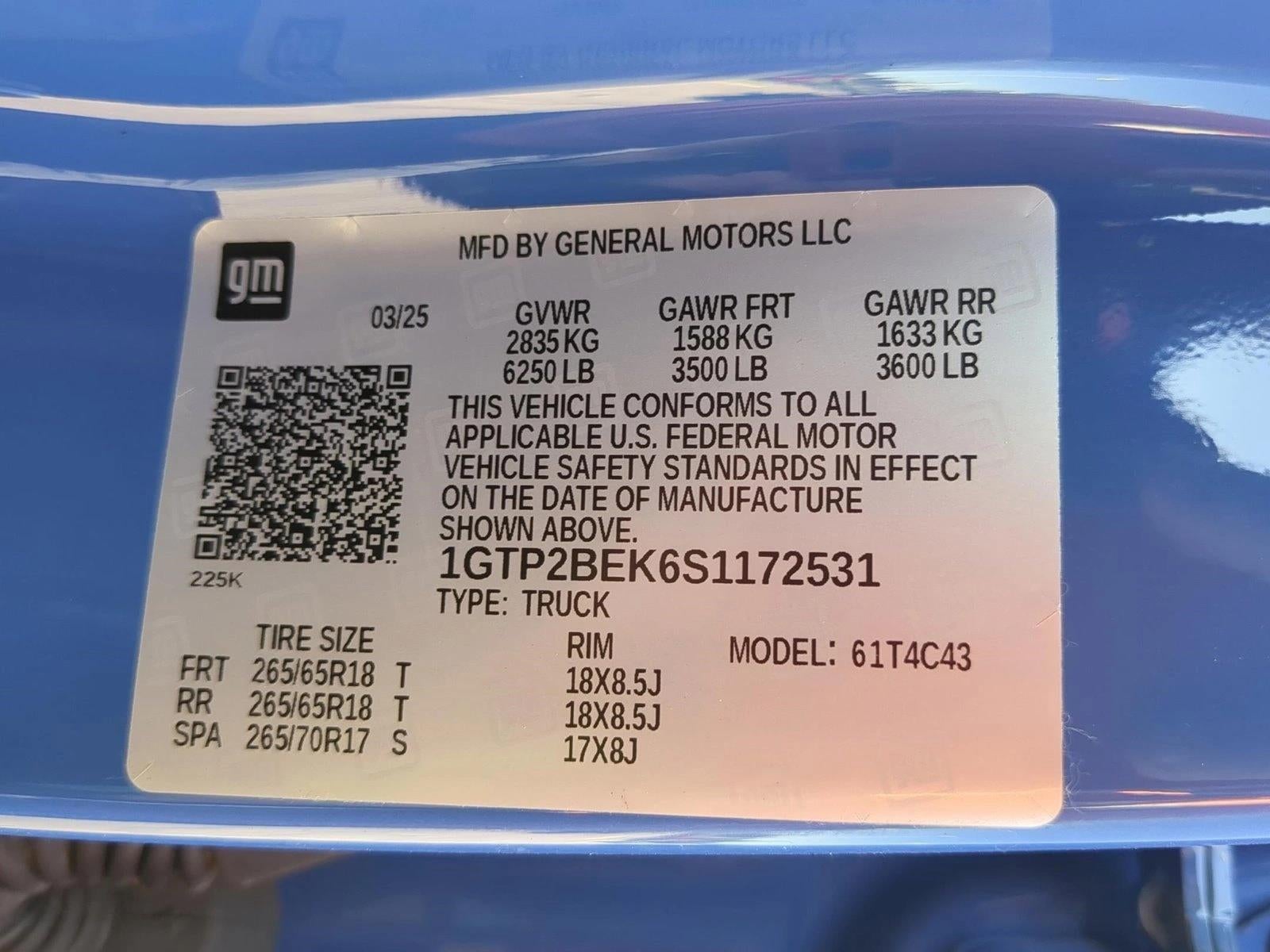 2025 GMC Canyon Elevation