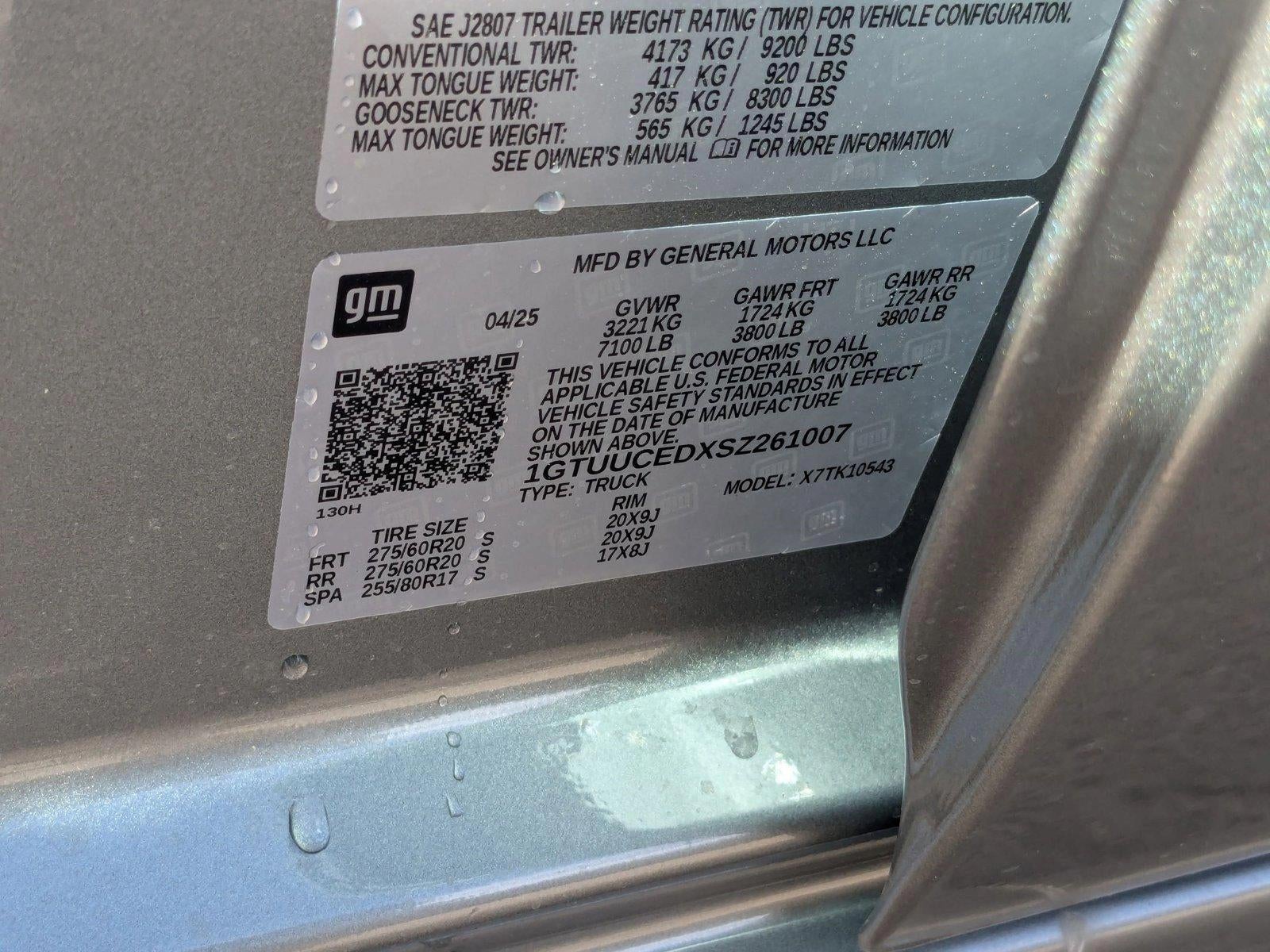 2025 GMC Sierra 1500 Elevation