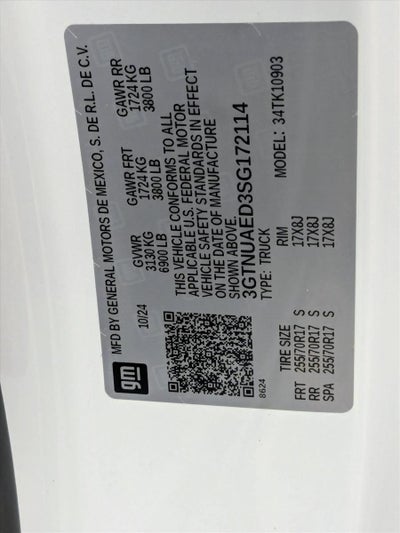 2025 GMC Sierra 1500 Pro