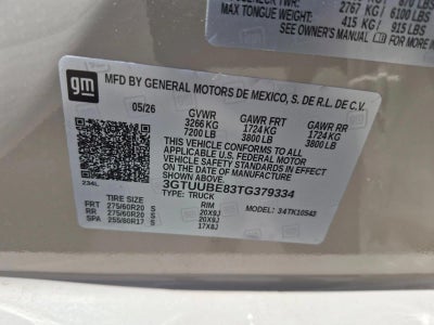 2026 GMC Sierra 1500 SLE