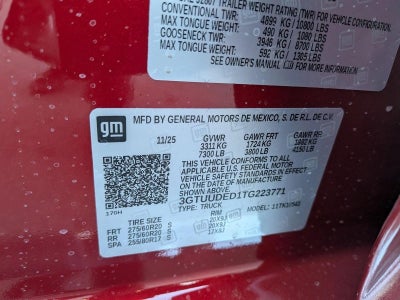 2026 GMC Sierra 1500 SLT