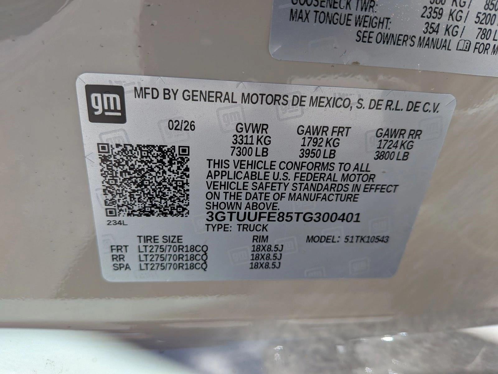 2026 GMC Sierra 1500 AT4X