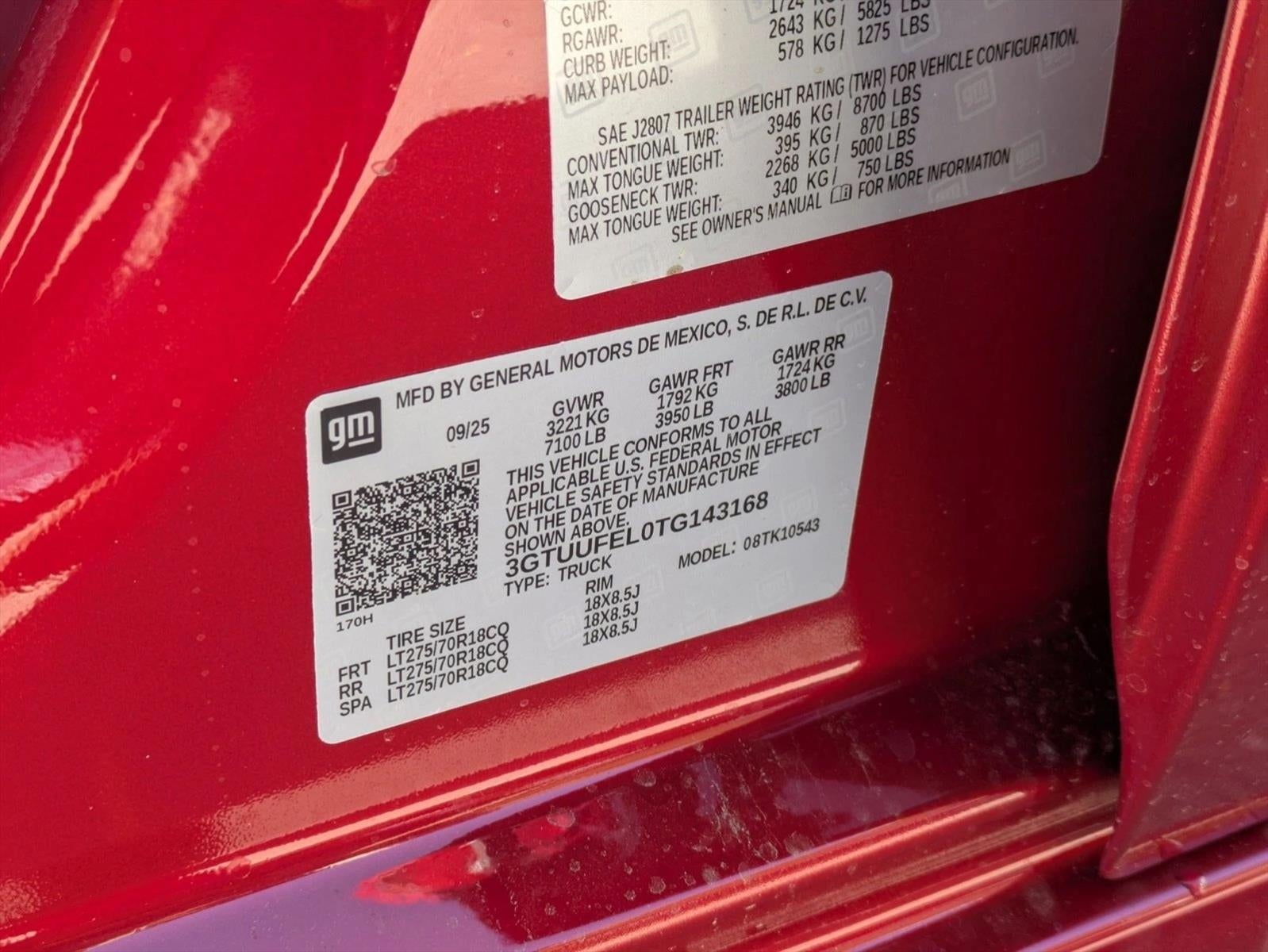 2026 GMC Sierra 1500 AT4X