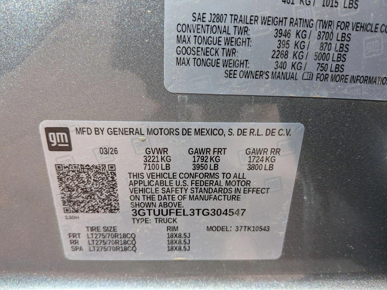 2026 GMC Sierra 1500 AT4X