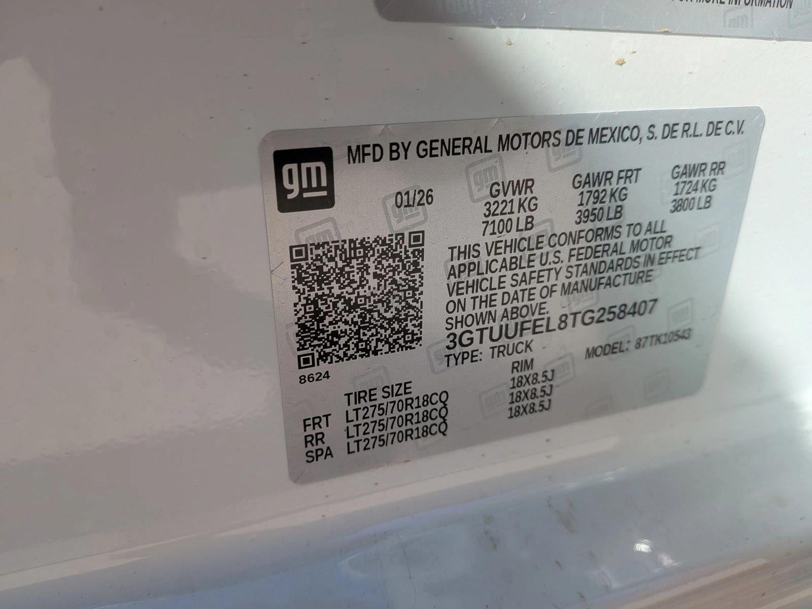 2026 GMC Sierra 1500 AT4X