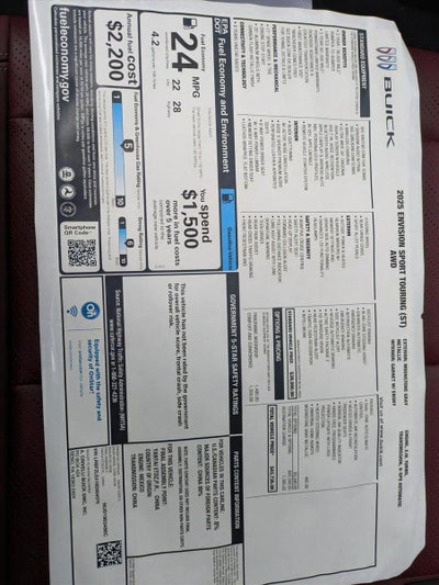 2025 Buick Envision Sport Touring