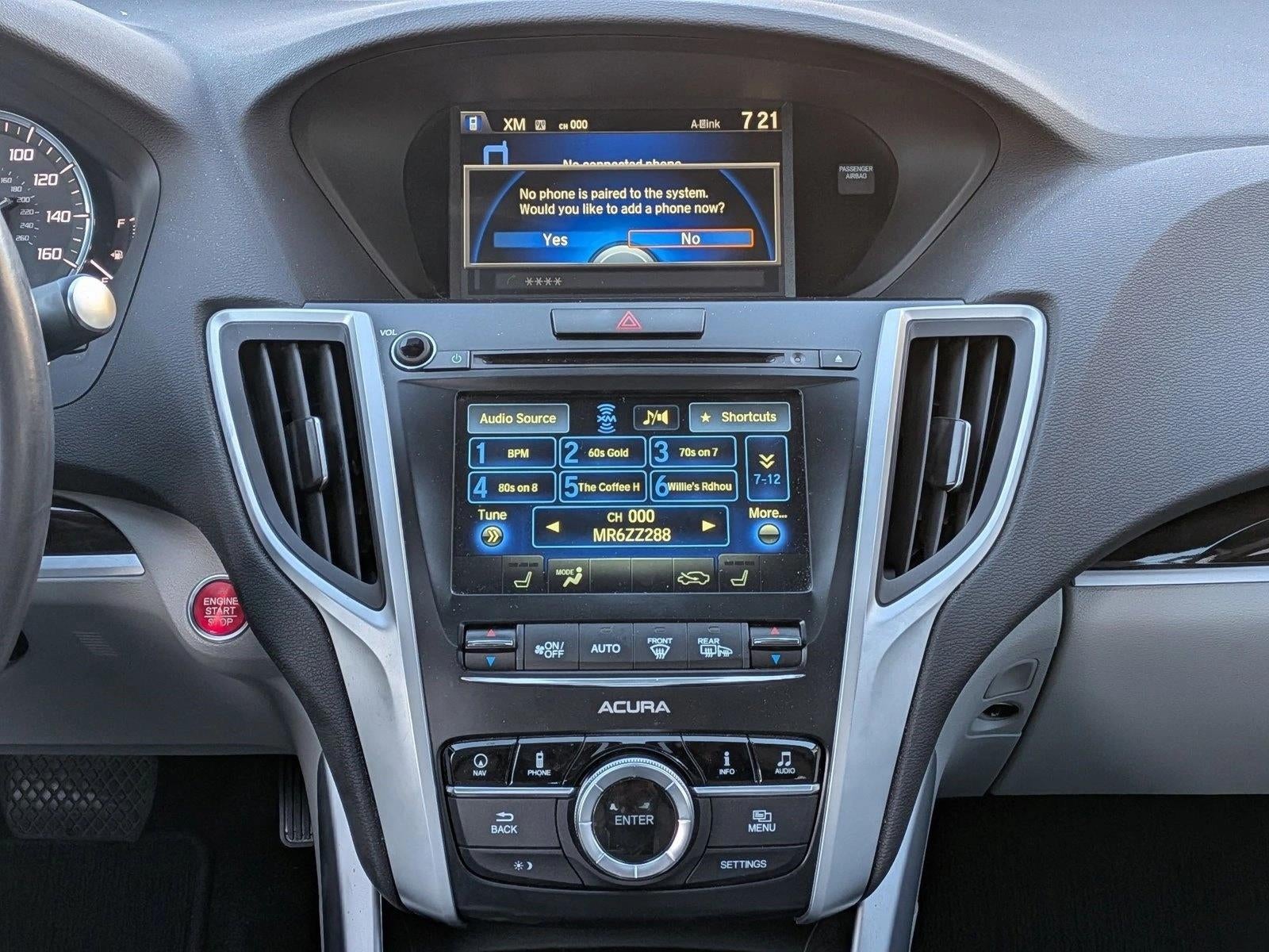 2017 Acura TLX w/Technology Pkg