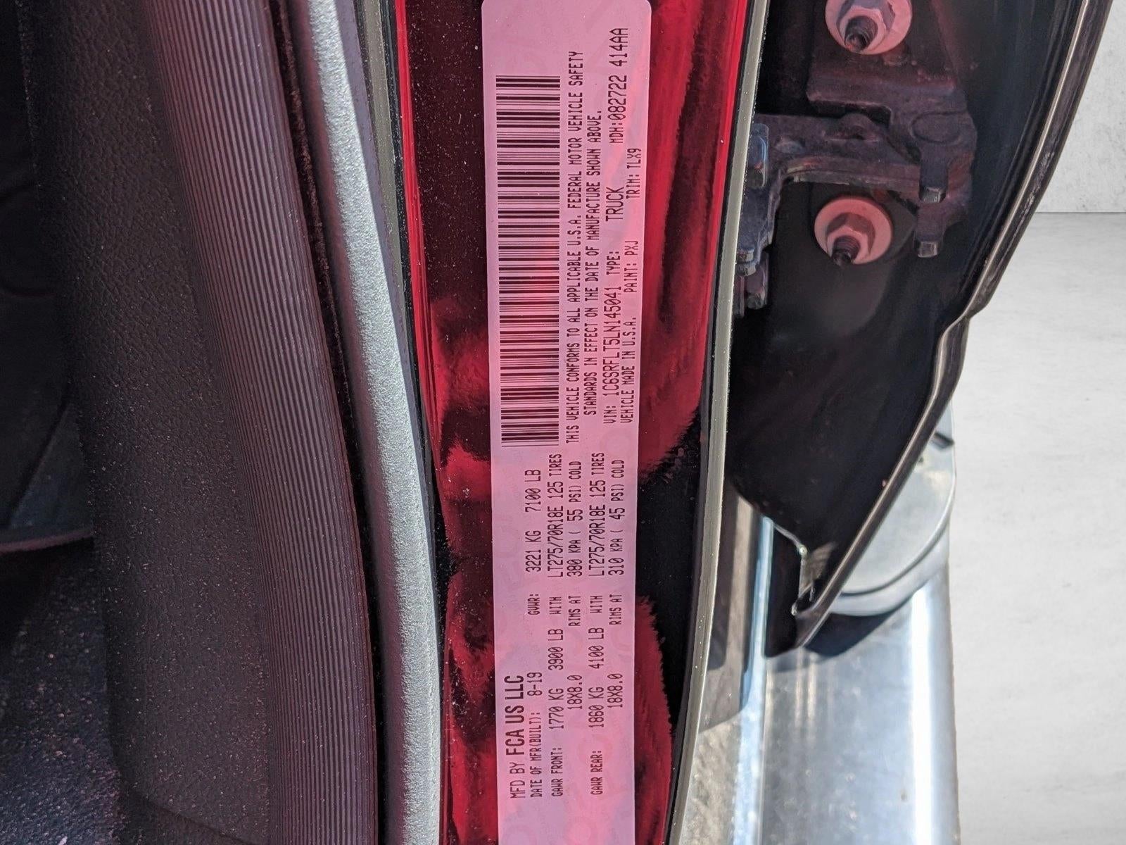 2020 RAM 1500 Rebel Crew Cab 4x4 5'7" Box