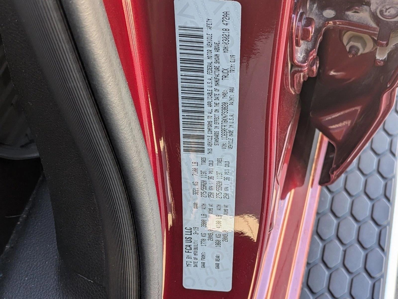 2019 RAM 1500 Laramie