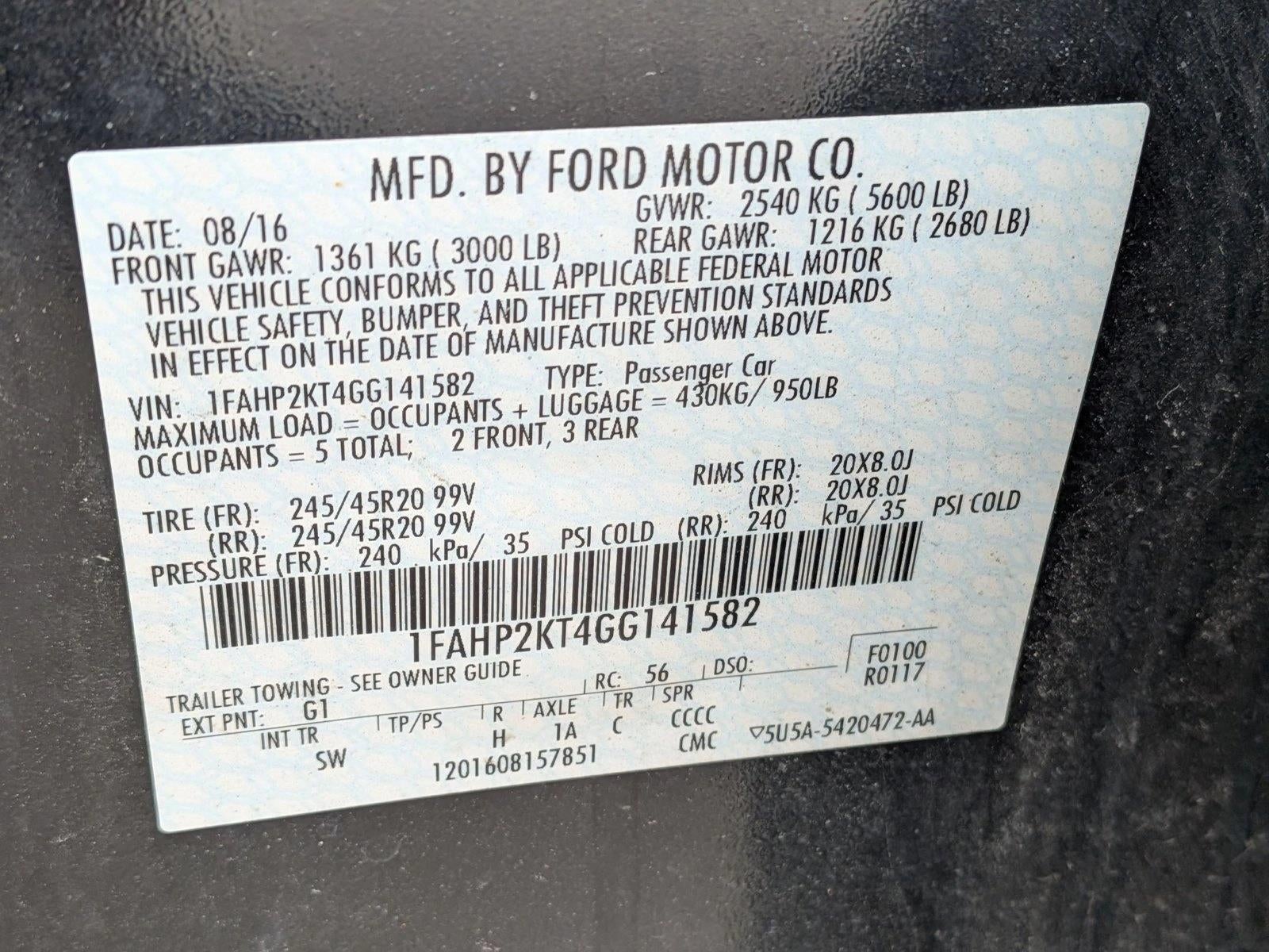 2016 Ford Taurus SHO