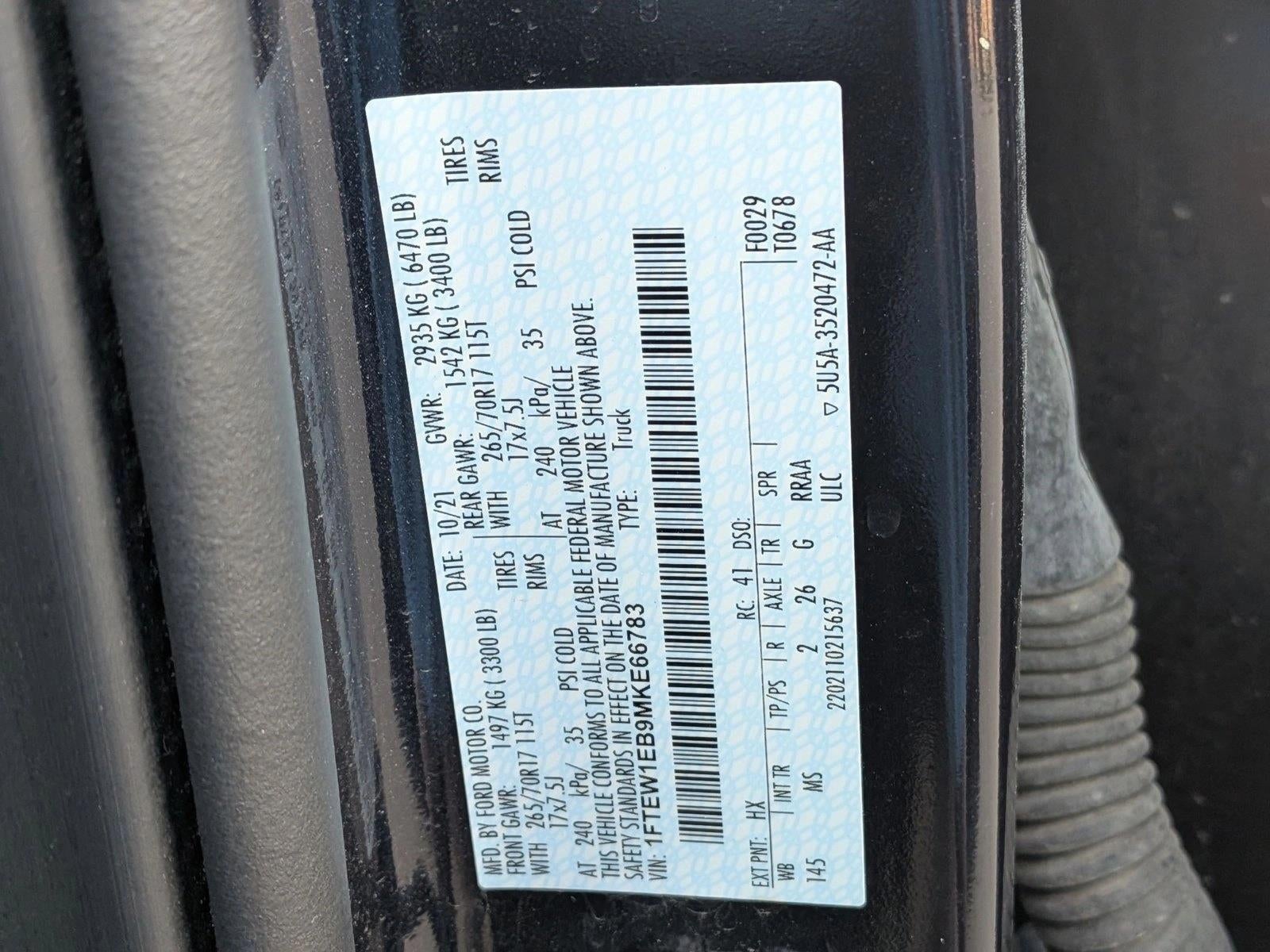 2021 Ford F-150 XL