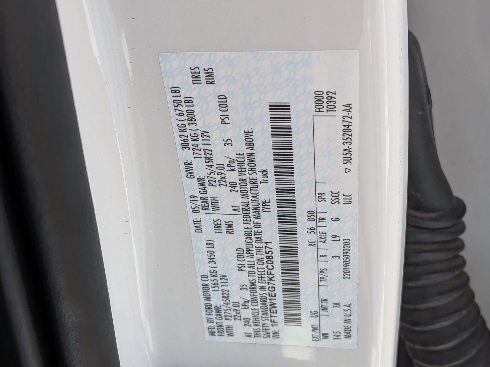 2019 Ford F-150 Limited