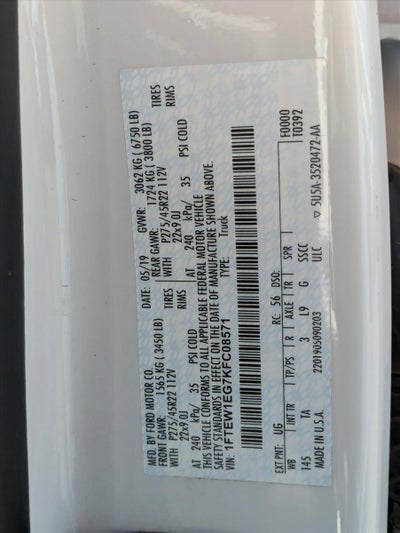 2019 Ford F-150 Limited