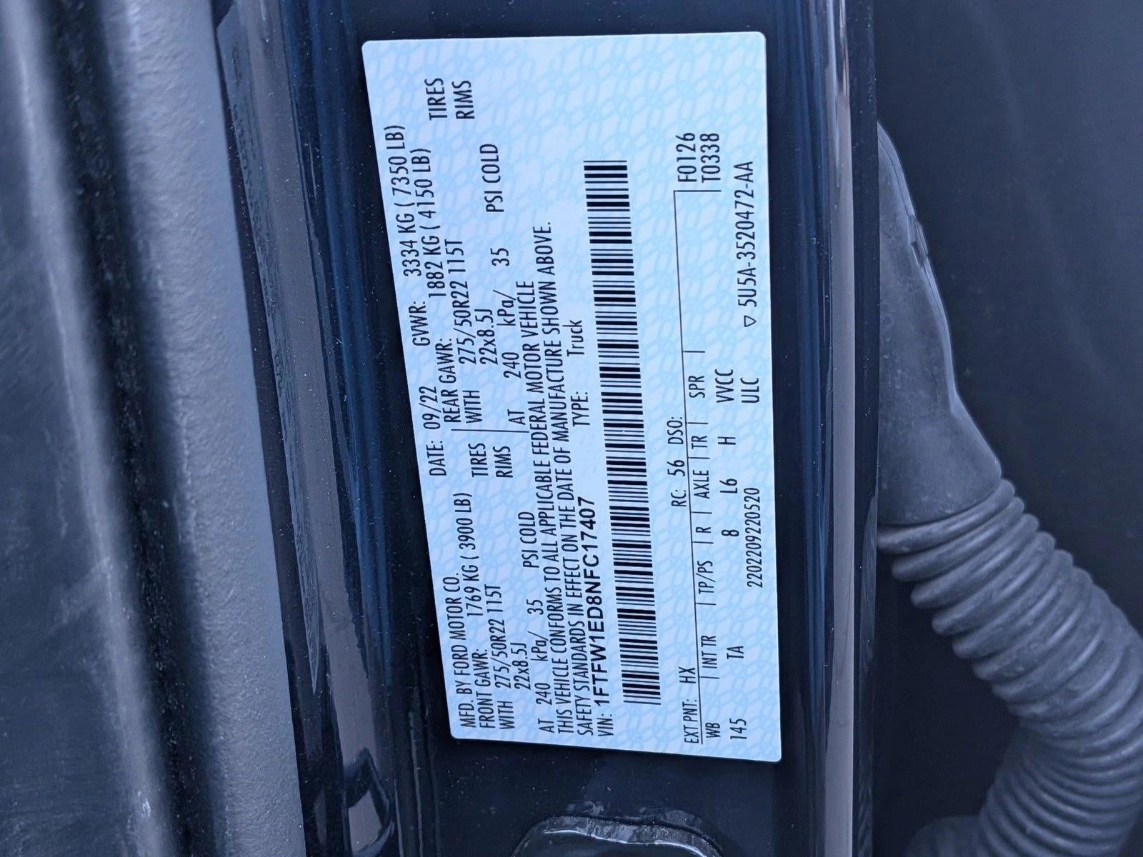 2022 Ford F-150 Limited