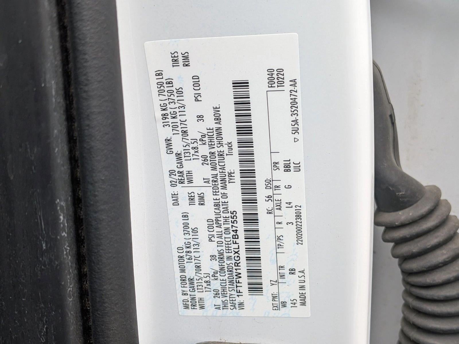 2020 Ford F-150 Raptor