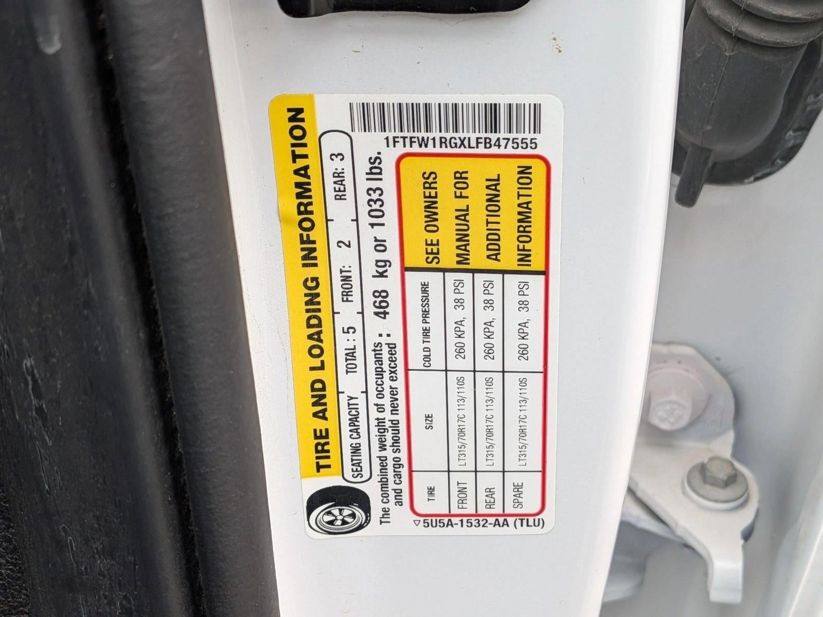 2020 Ford F-150 Raptor