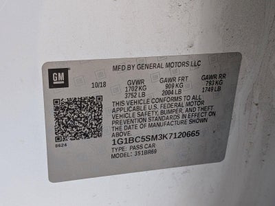 2019 Chevrolet Cruze LS