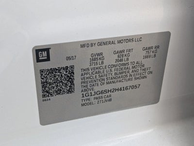 2017 Chevrolet Sonic LT
