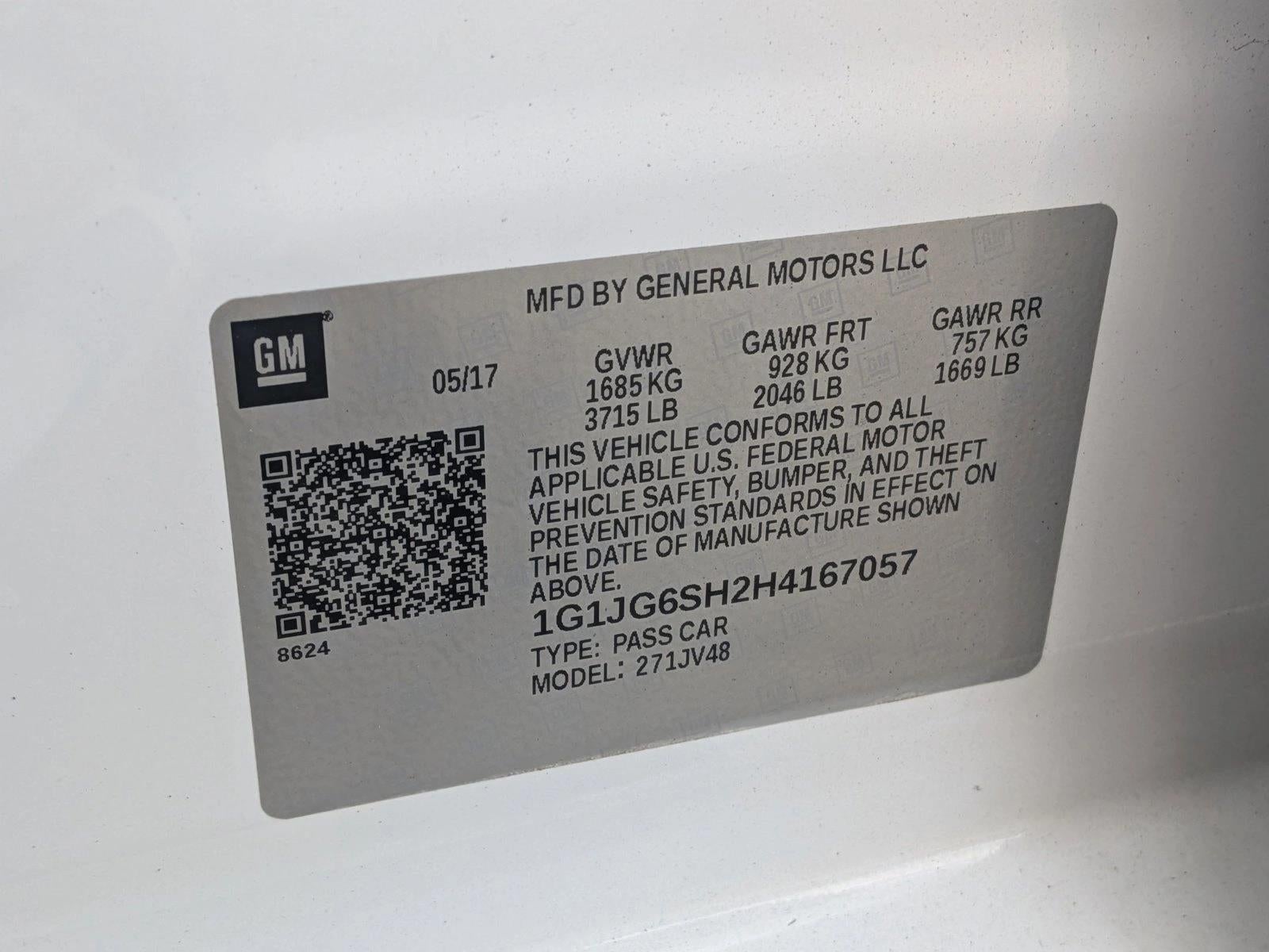 2017 Chevrolet Sonic LT