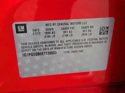 2014 Chevrolet Cruze LTZ