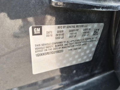 2016 Cadillac CT6 Platinum AWD