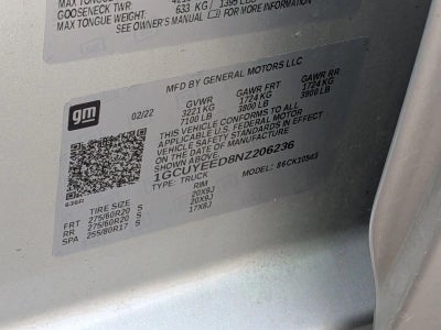 2022 Chevrolet Silverado 1500 LTD RST