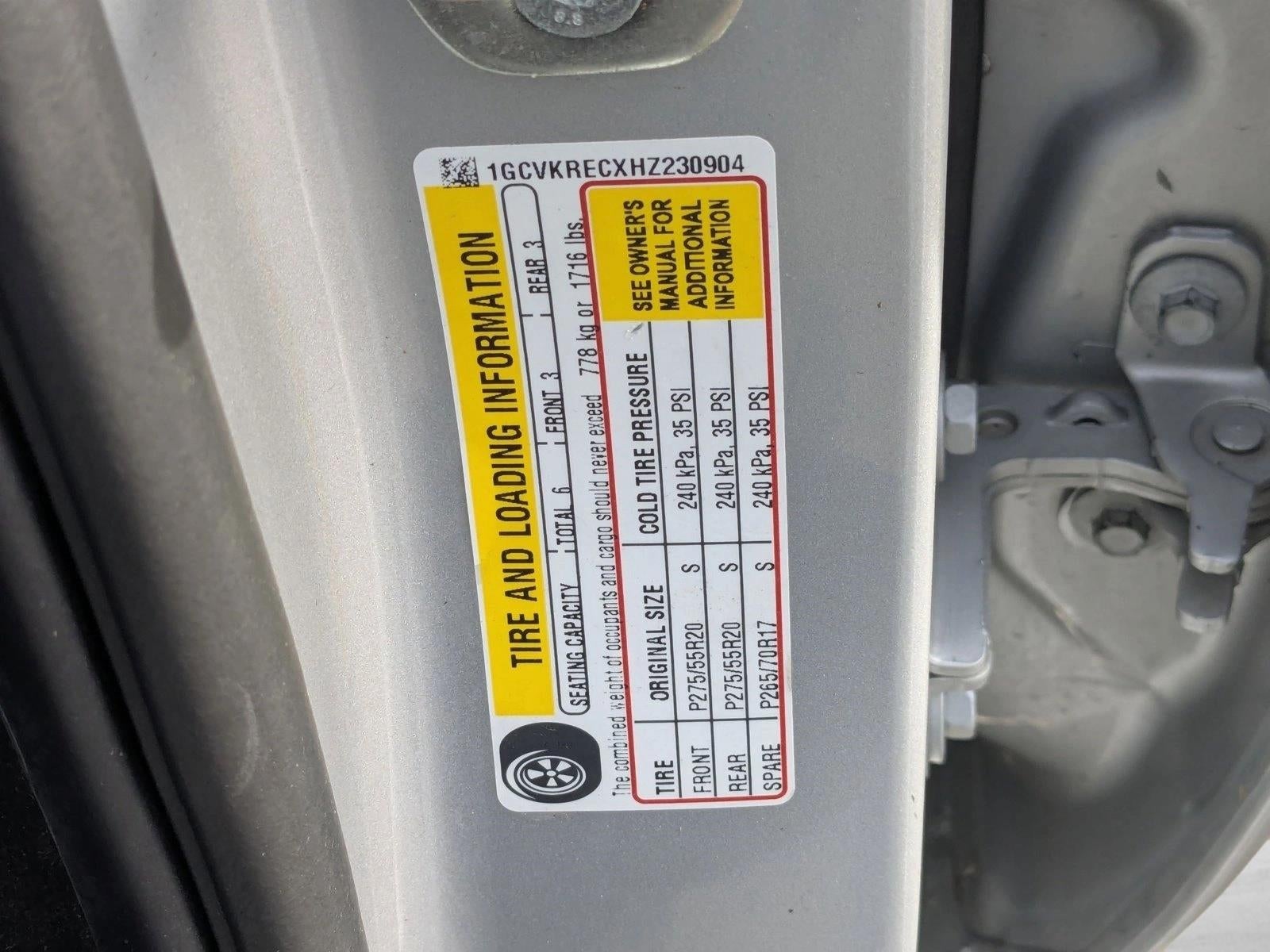 2017 Chevrolet Silverado 1500 LT