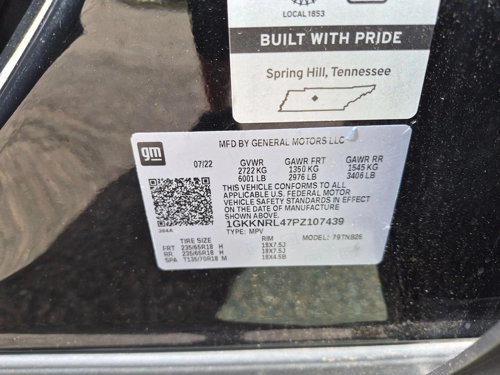 2023 GMC Acadia SLE