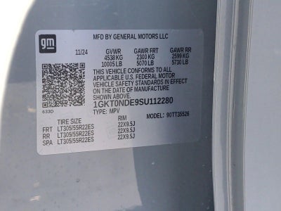 2025 GMC HUMMER EV SUV 2X