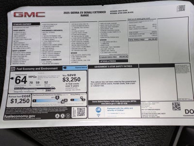 2025 GMC Sierra EV Extended Range Denali