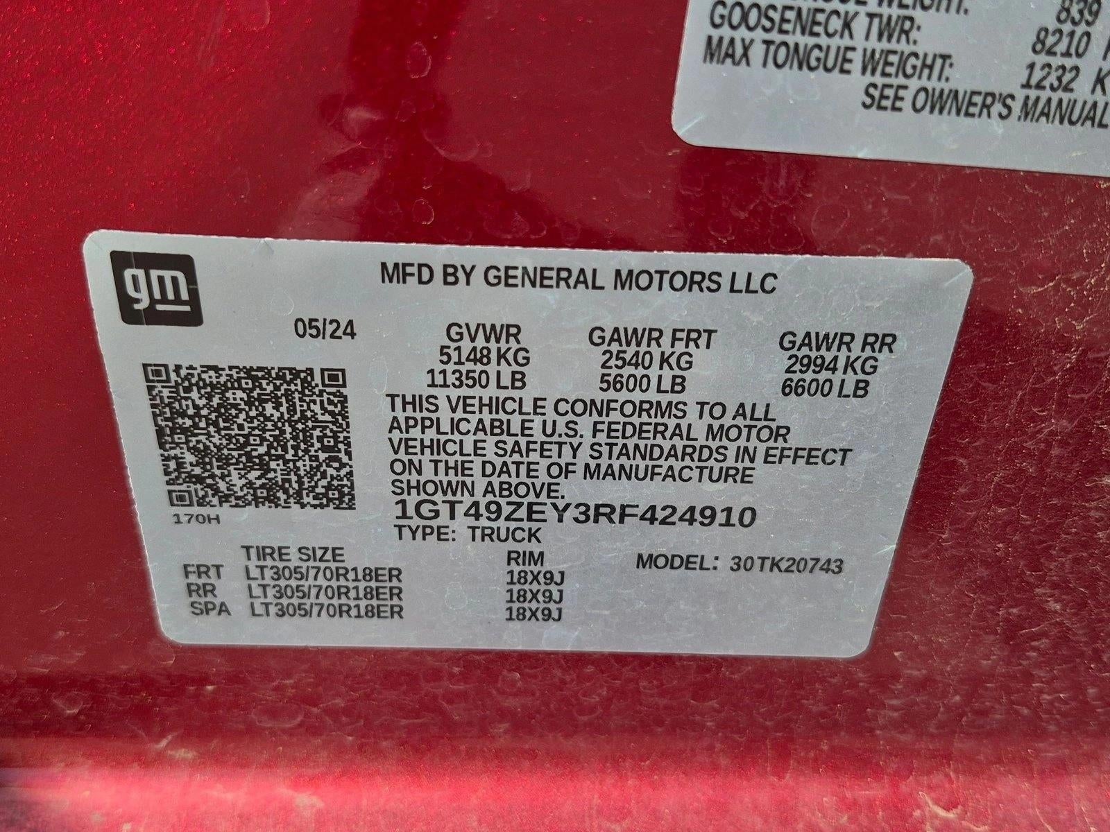 2024 GMC Sierra 2500 HD AT4X
