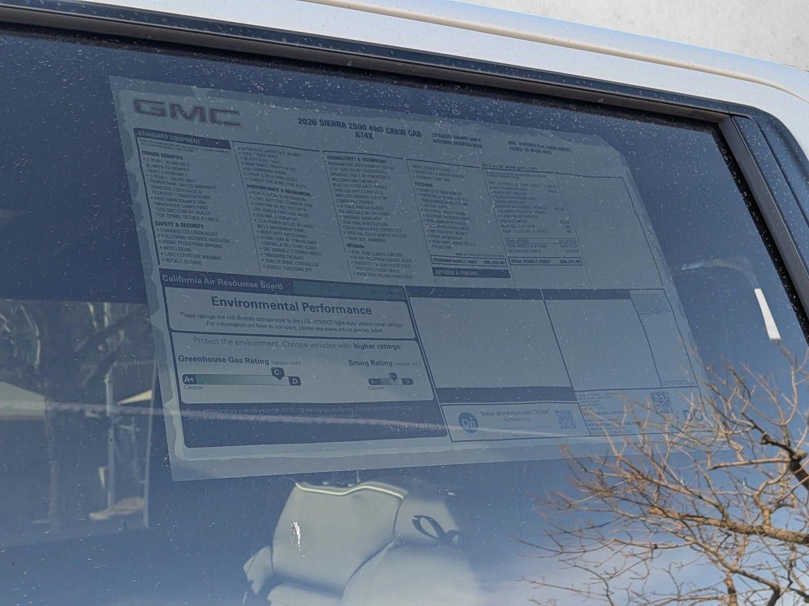 2026 GMC Sierra 2500 HD AT4X