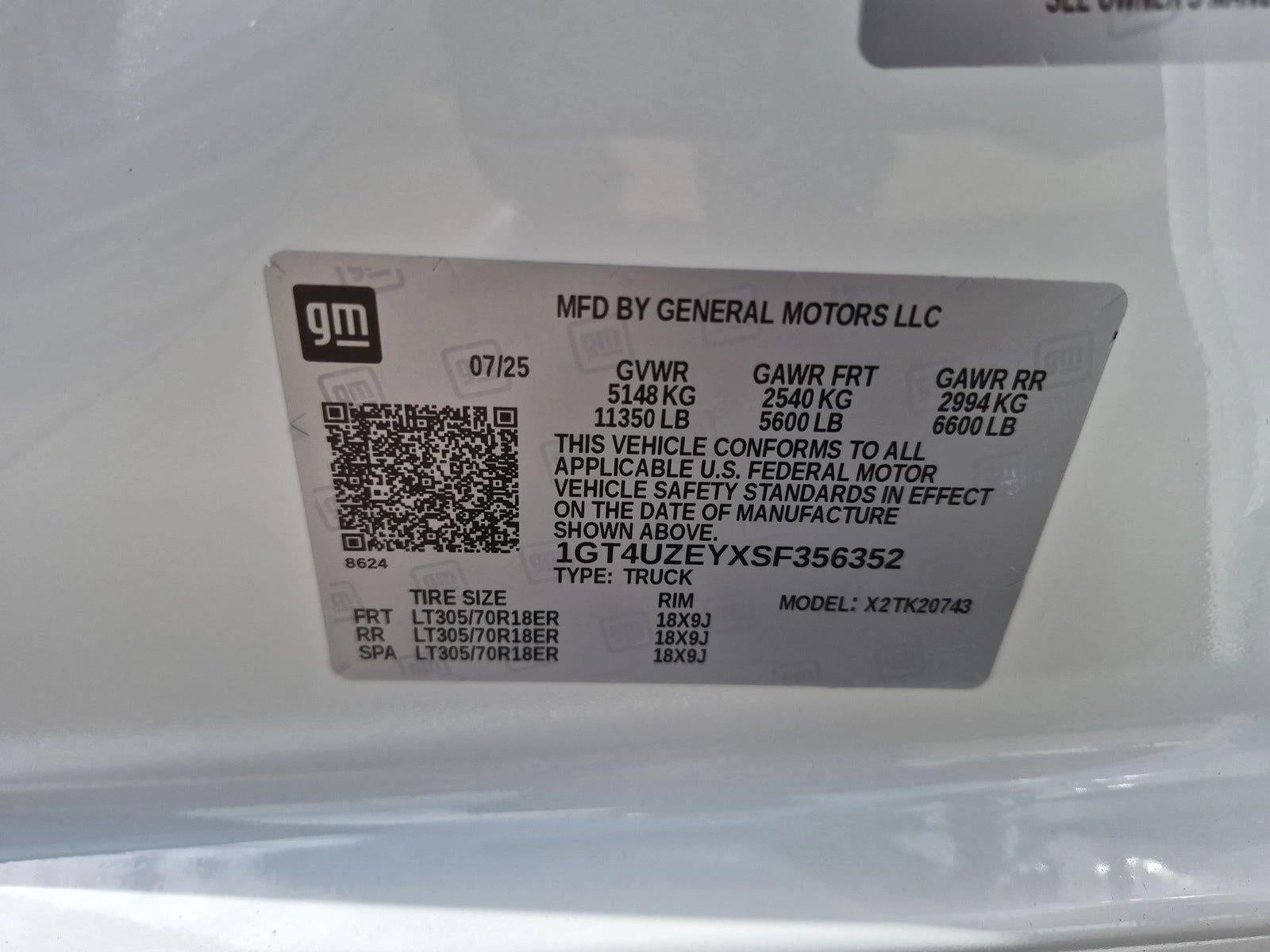2025 GMC Sierra 2500 HD AT4X