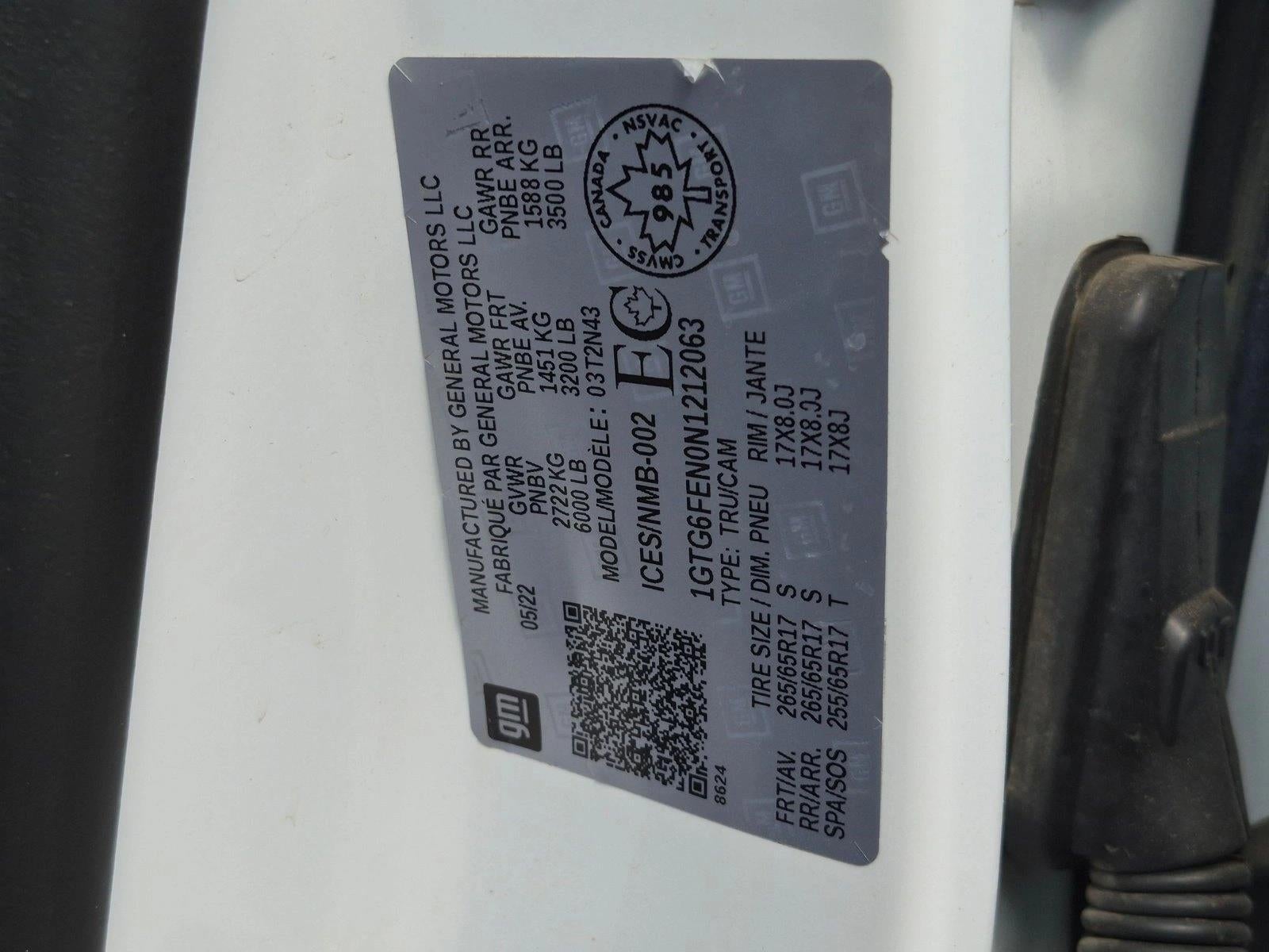 2022 GMC Canyon 4WD AT4 w/Cloth