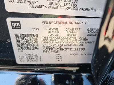 2026 GMC Sierra 1500 Elevation