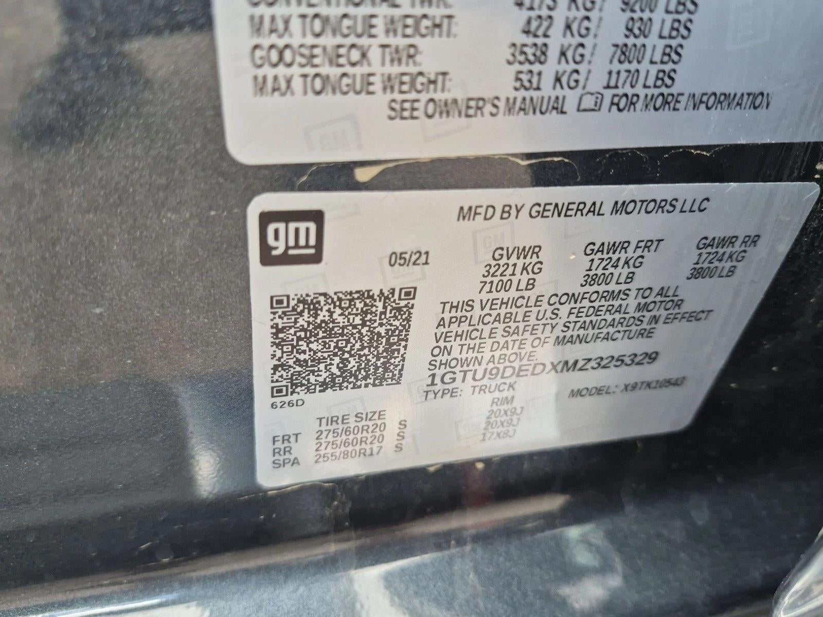 2021 GMC Sierra 1500 SLT