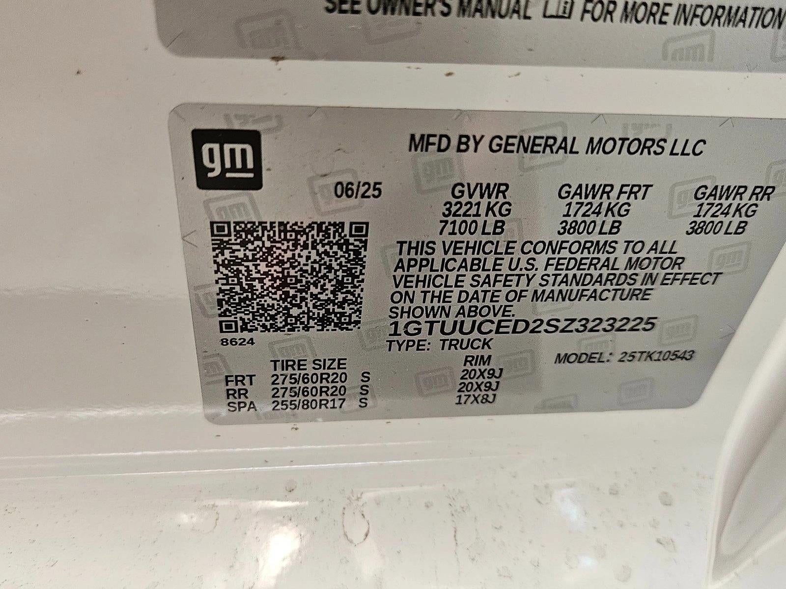 2025 GMC Sierra 1500 Elevation