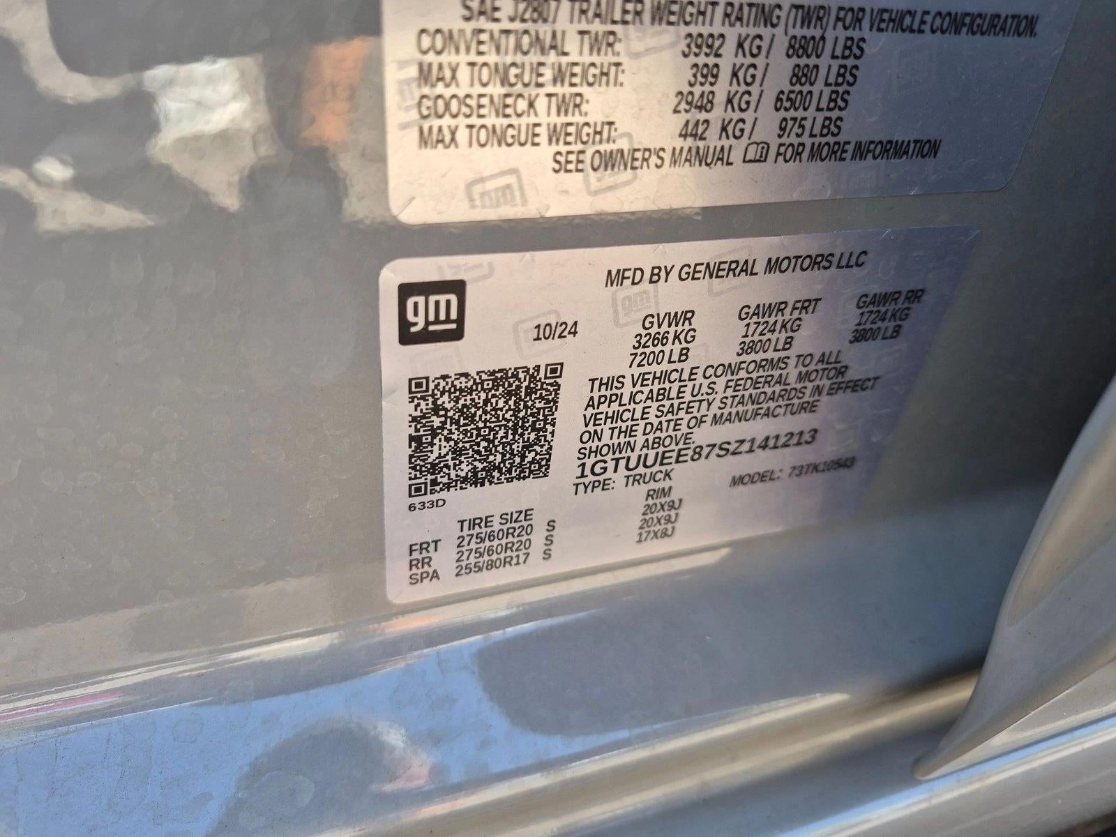 2025 GMC Sierra 1500 AT4