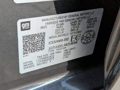 2024 GMC Sierra 1500 AT4