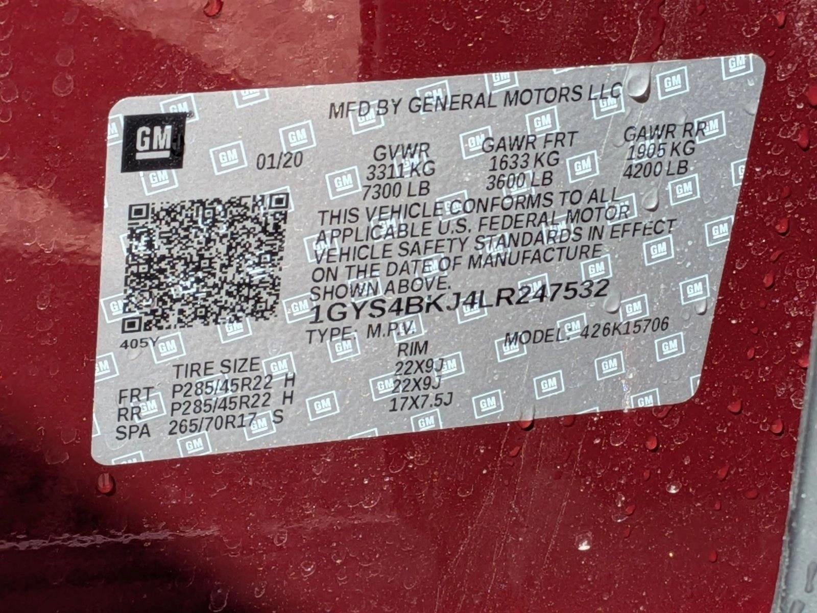 2020 Cadillac Escalade Luxury