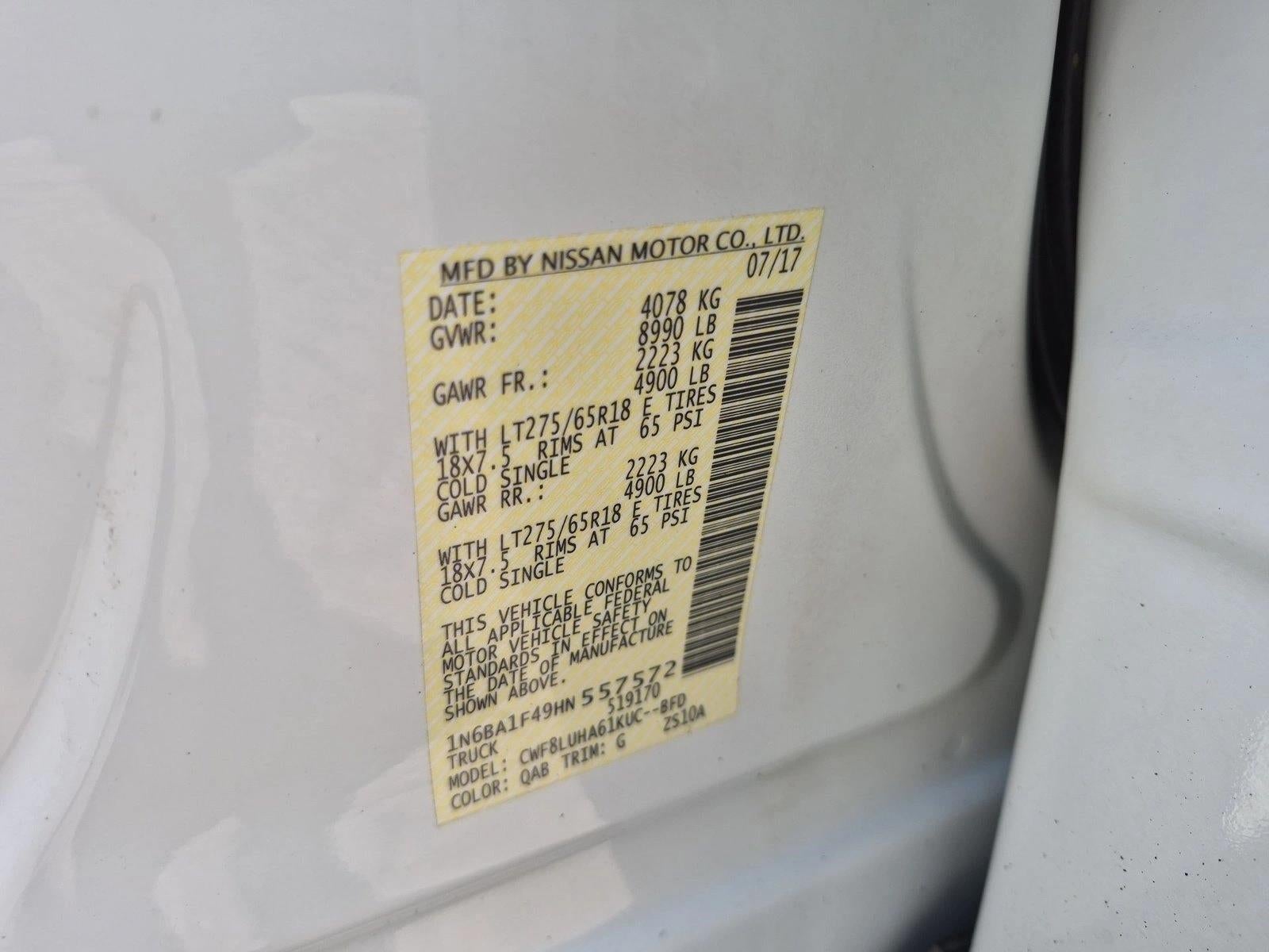 2017 Nissan TITAN XD PRO-4X Diesel