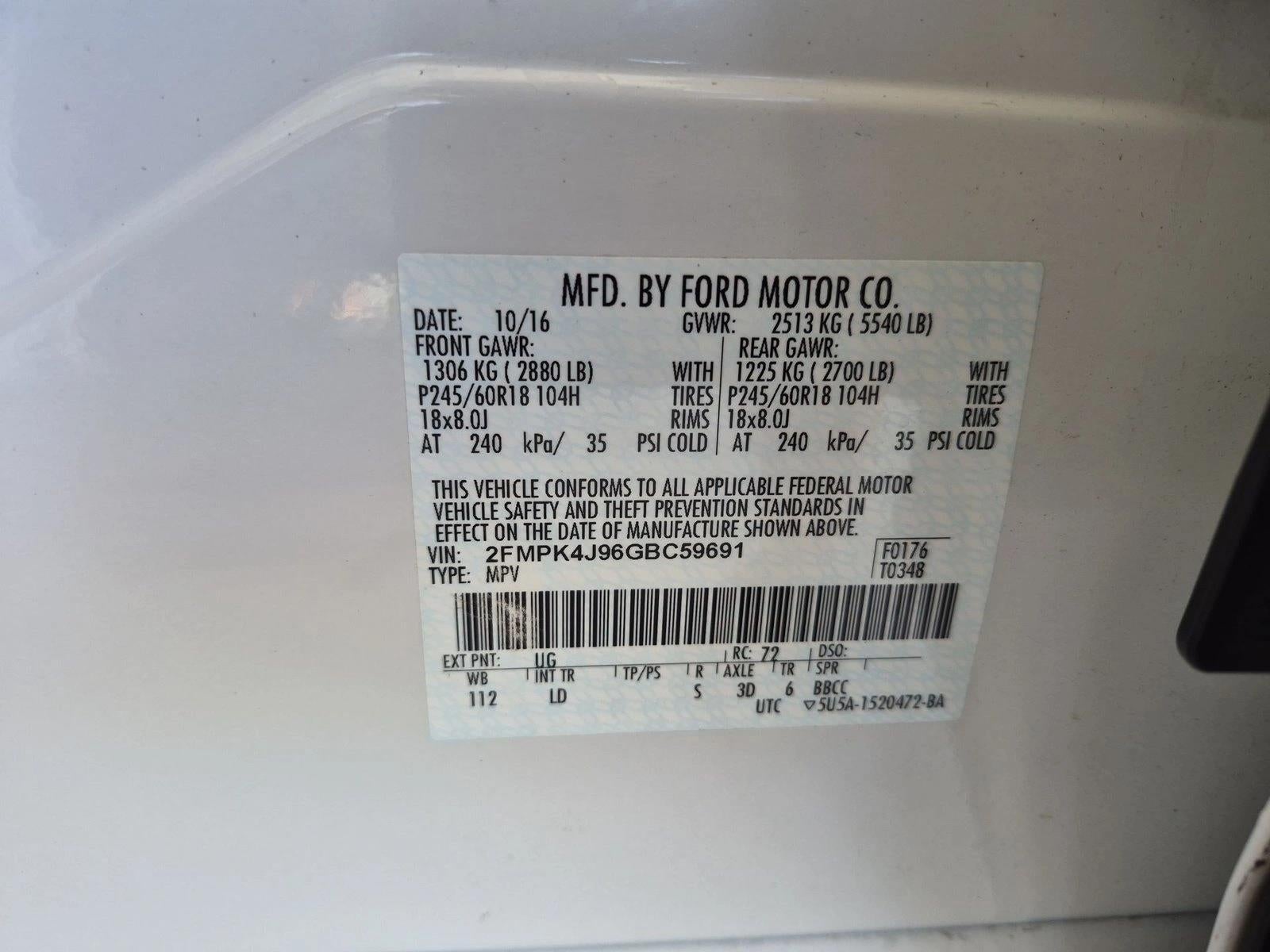 2016 Ford Edge SEL