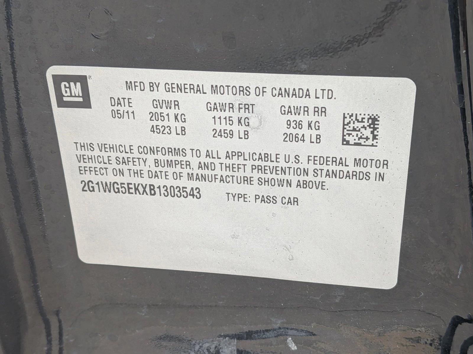 2011 Chevrolet Impala LT Fleet