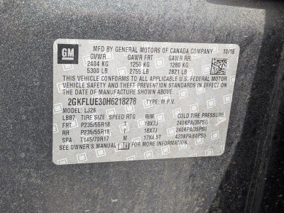 2017 GMC Terrain SLT