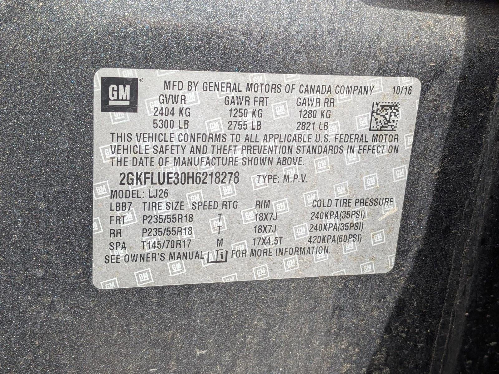 2017 GMC Terrain SLT