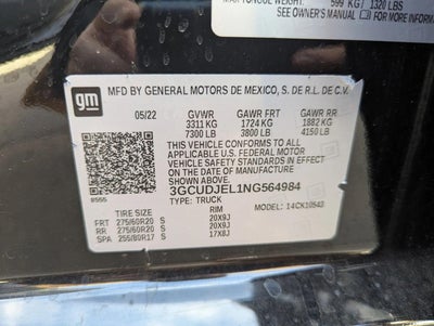 2022 Chevrolet Silverado 1500 High Country